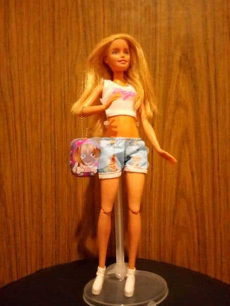 Barbie TRAINS Small TYGRE Mattel Great doll flexi legs+Outfit +Kickers 7