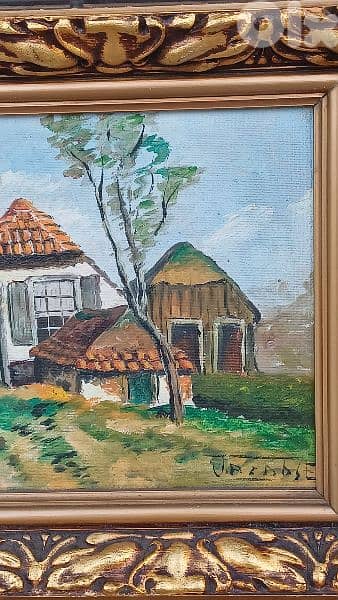 لوحة رسم زيتي اوروبية 5