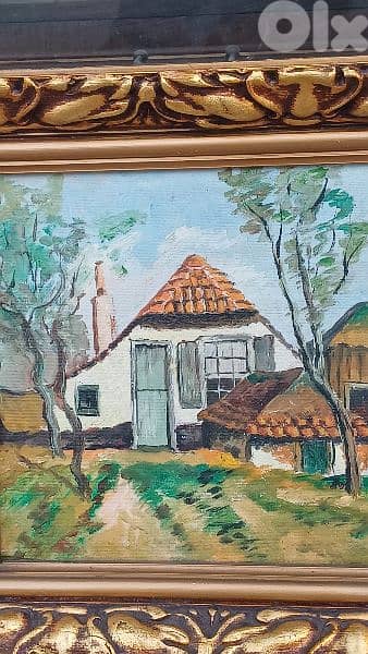 لوحة رسم زيتي اوروبية 7