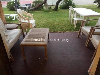 40 Sqm | Fully furnished chalet for rent in Safra | Sea view