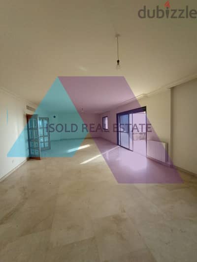 Spacious 400m2 apartment+sea view 4sale in Rabiehشقة للبيع في الرابية