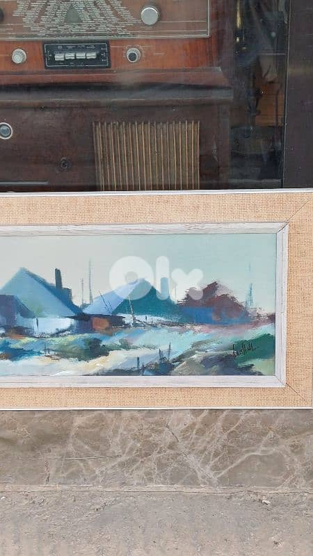 لوحة رسم زيتي 2