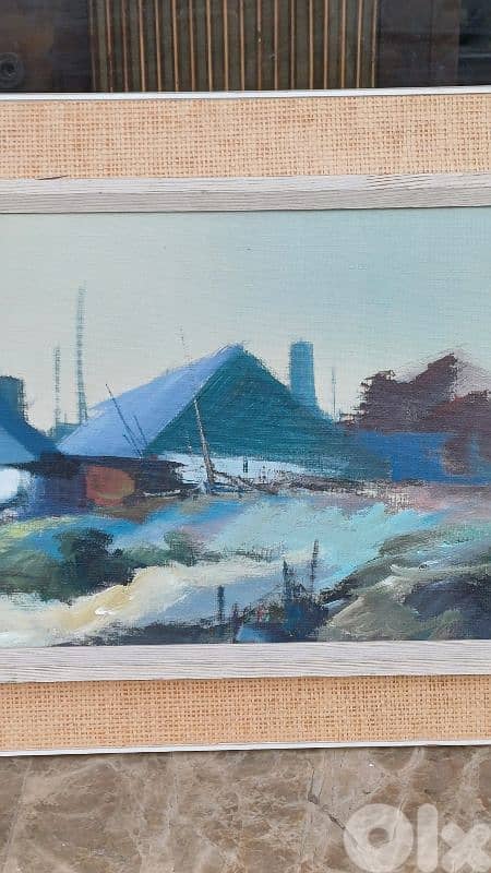 لوحة رسم زيتي 8