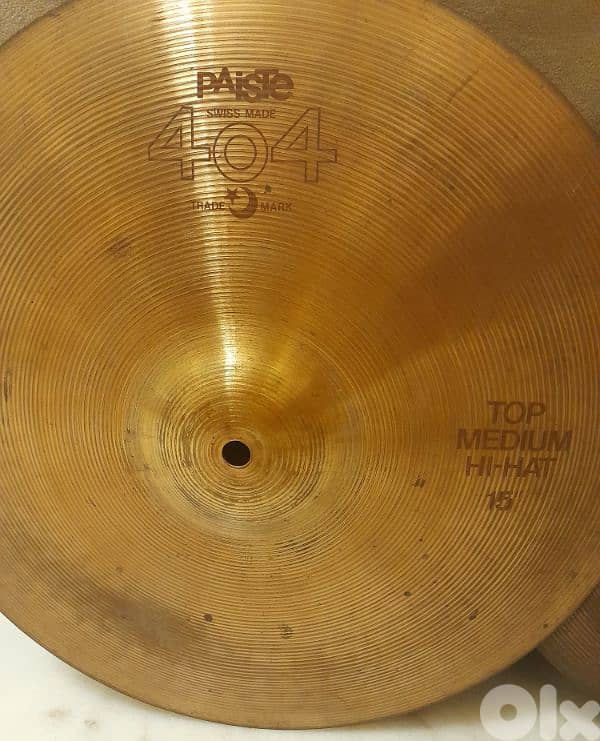 paiste 404 hihat 1