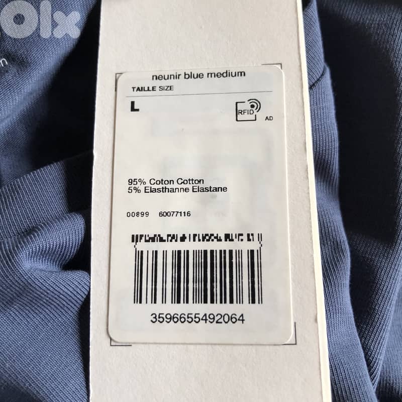 Celio Men's T-Shirt SUPIMA, (Navy Blue size L ) 35$ 4