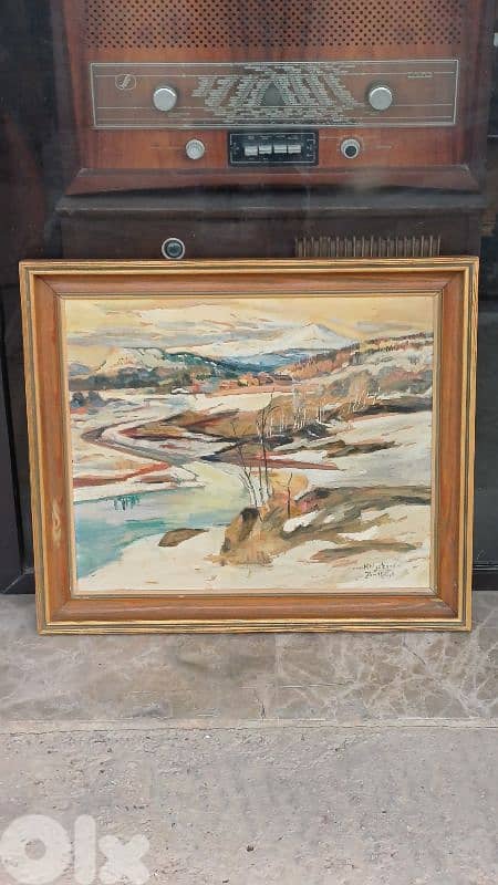 لوحة رسم زيتي 0