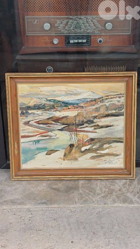 لوحة رسم زيتي 2