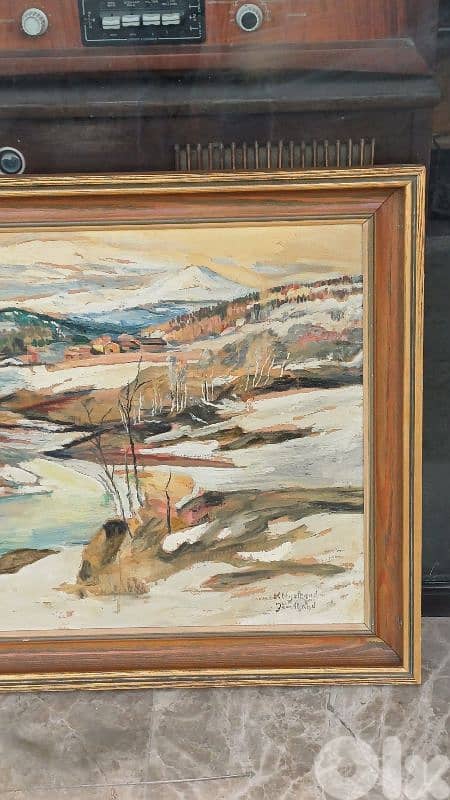 لوحة رسم زيتي 3