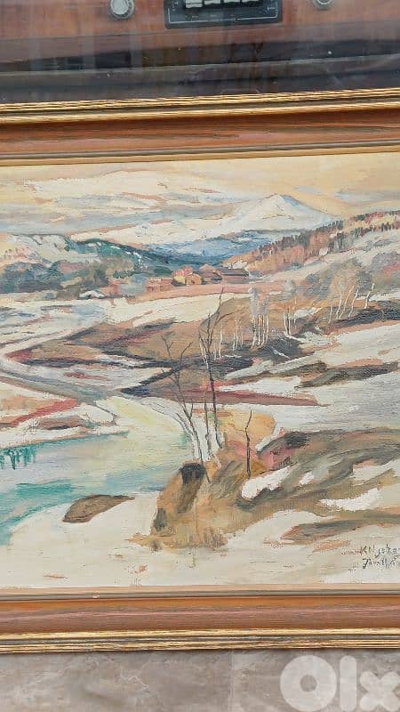 لوحة رسم زيتي 6