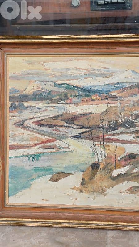 لوحة رسم زيتي 7