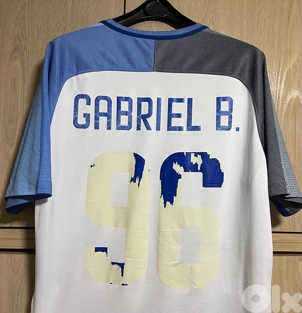 five jerseys : inter, real , bayern , benfica , russia all for 10 usd 1