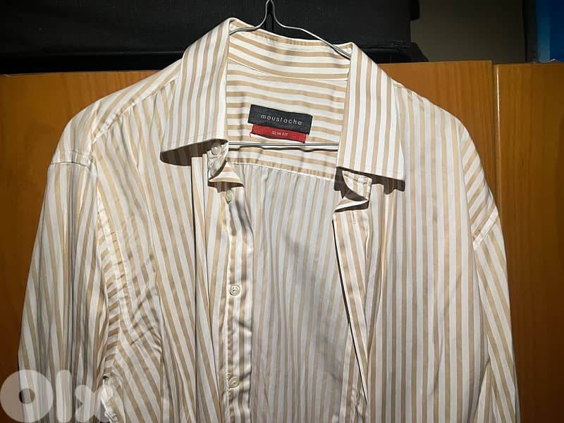 moustache long sleeve shirt for 5 USD 0