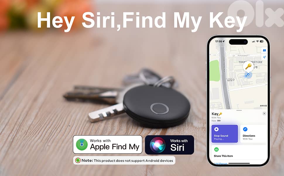 Smart Locator-anti theft-airtag emulator-anti lost-Apple certified 4