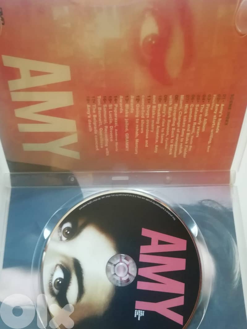 Amy the movie DVD 1
