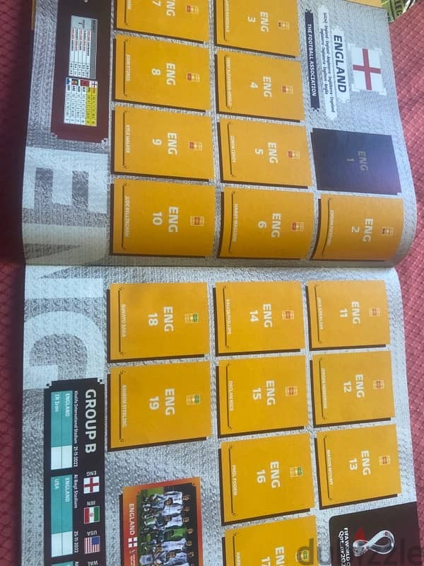 album,stickers and card for sell 2