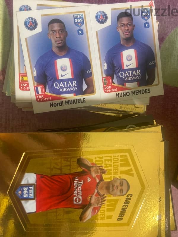 album,stickers and card for sell 10