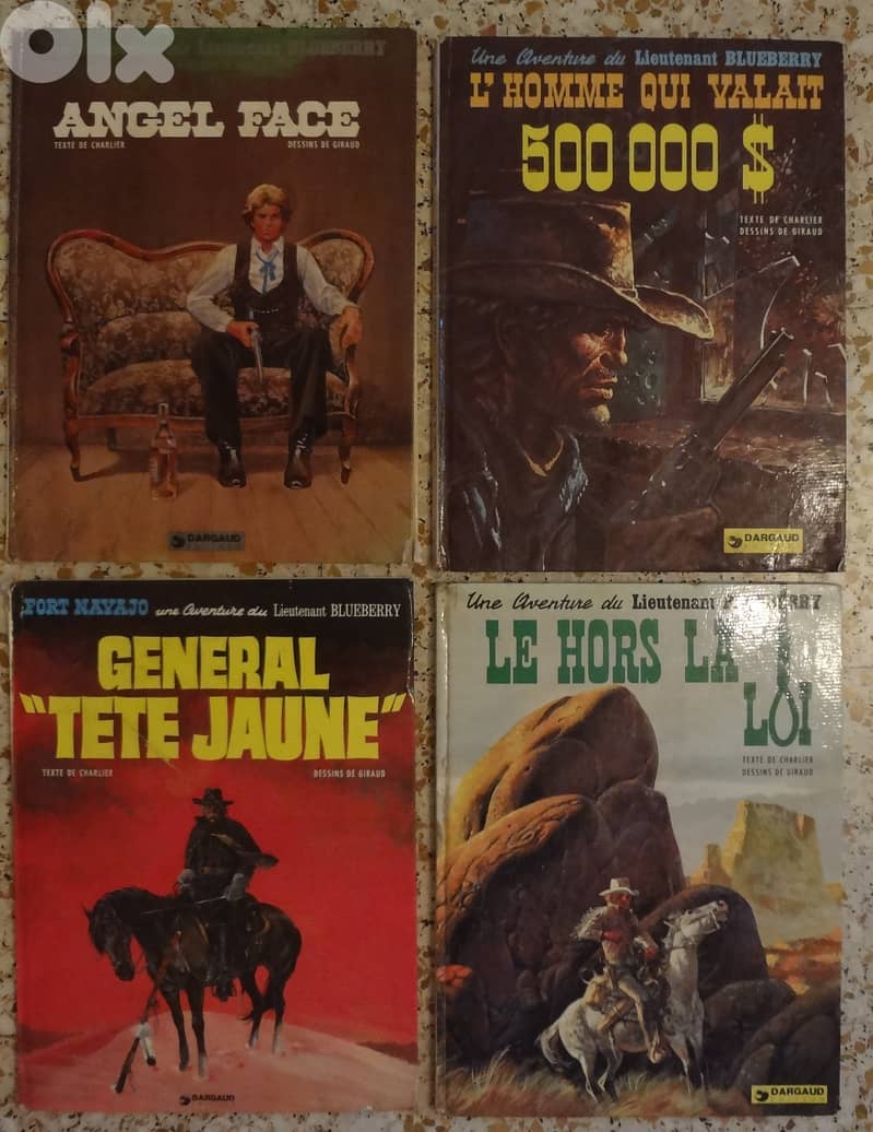 Les aventure du Lieutenant Blueberry magazines check titles in desc 2