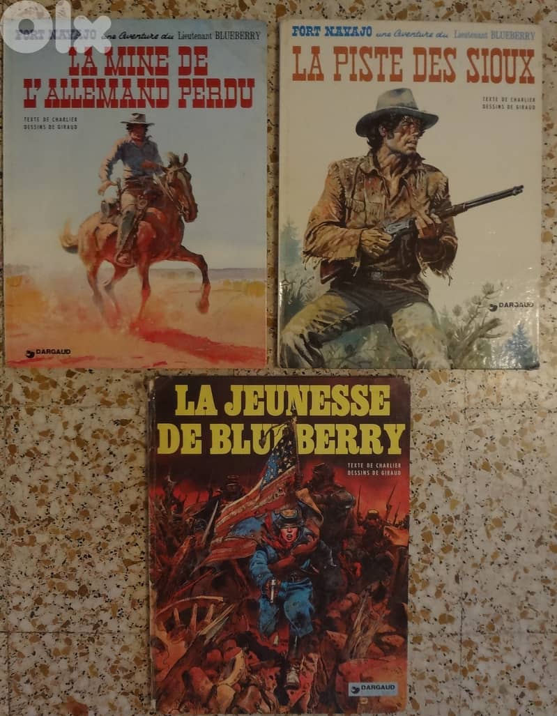 Les aventure du Lieutenant Blueberry magazines check titles in desc 3