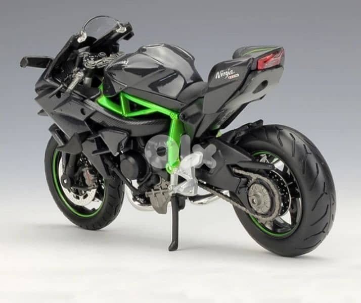 Kawasaki Ninja H2-R diecast motorcycle model 1:12 2