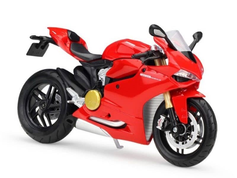 Ducati 1199 diecast motorcycle model 1:12 0