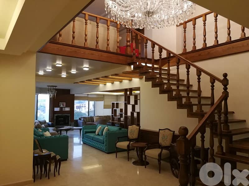 HIGH-END FINISHING DUPLEX IN BAABDA PRIME (400Sq) FURNISHED, (BA-187) 0