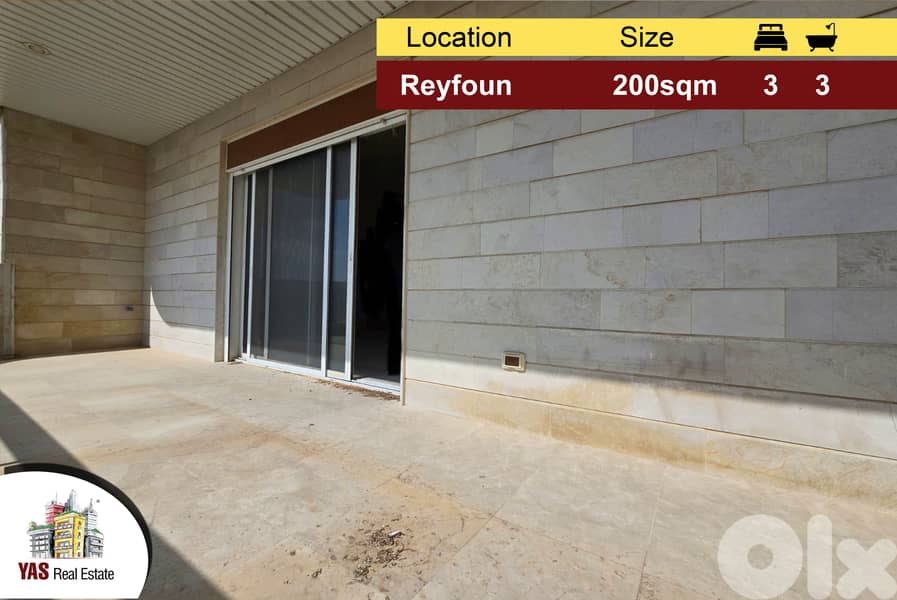 Reyfoun 200m2 | Prime Location | Quiet Street | Mountain View | DA GN 0