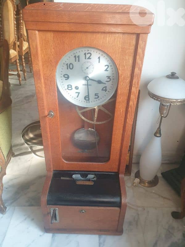 benzing antique original clock,germany schwenningen 1