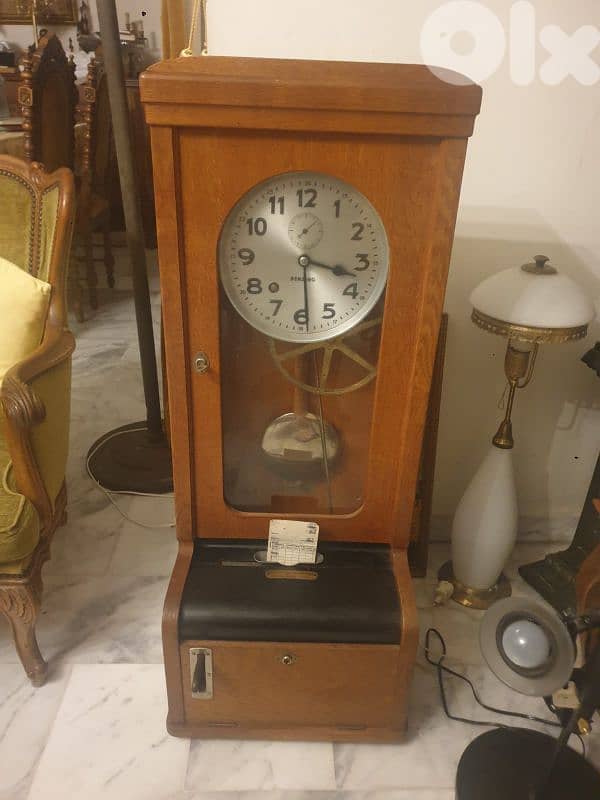 benzing antique original clock,germany schwenningen 6