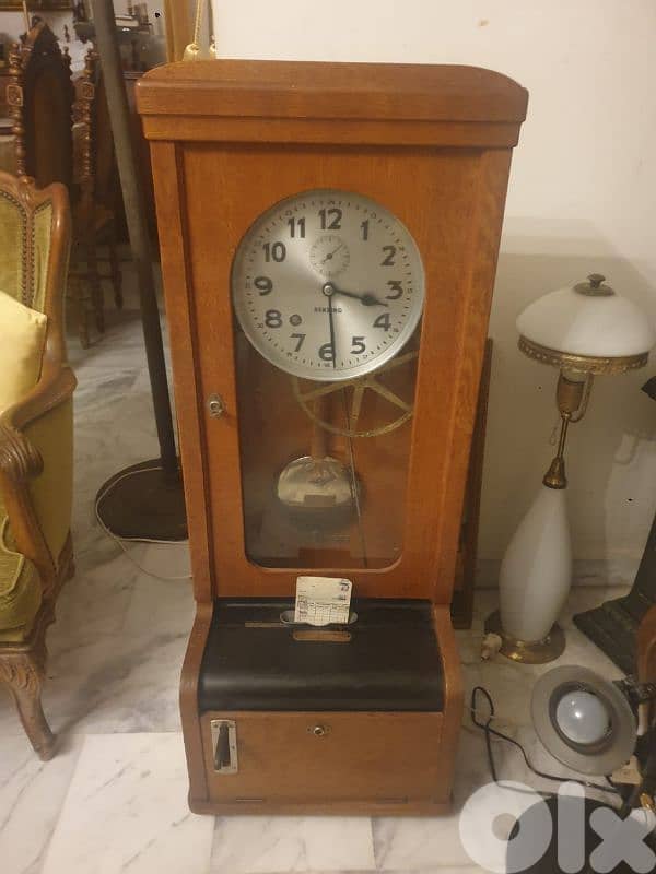 benzing antique original clock,germany schwenningen 8