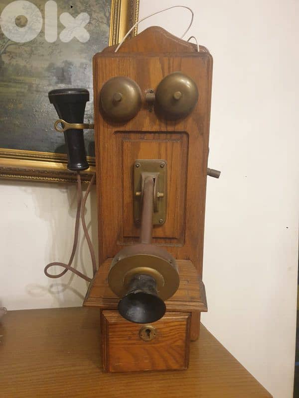 تلفون انتيك رائع الجمال، قطعة نادرة لا تتكرر 2