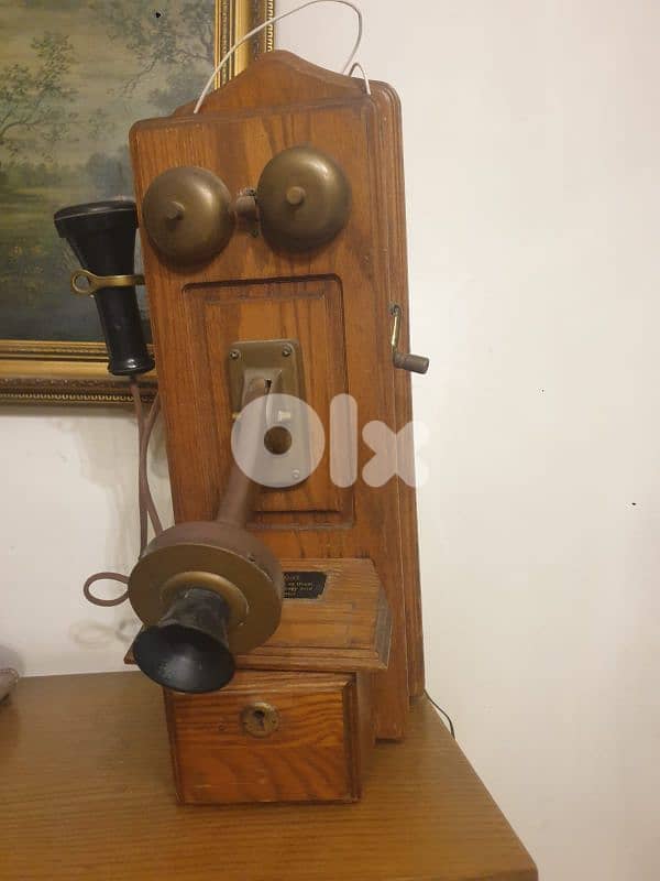 تلفون انتيك رائع الجمال، قطعة نادرة لا تتكرر 6