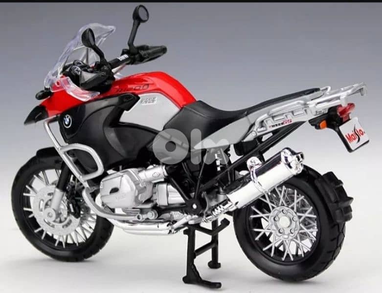 BMW R 1200 GS diecast motorcycle model 1:12 1