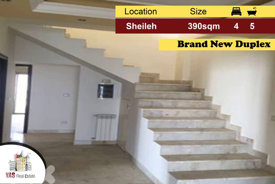 Sheileh 390m2 | 40m2 terrace | Duplex | Brand New | 0