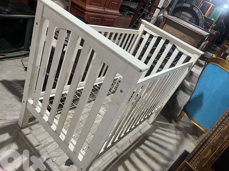 baby bed solid wood 3