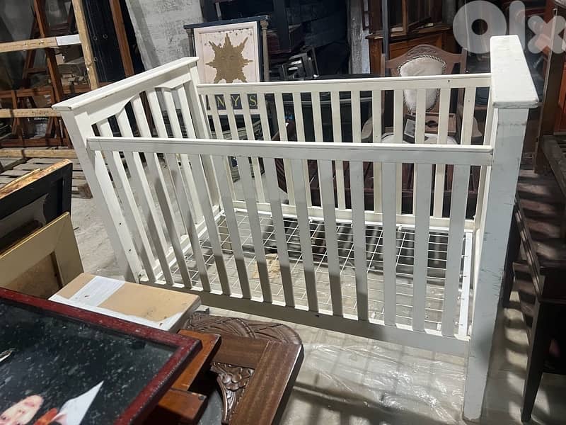 baby bed solid wood 4