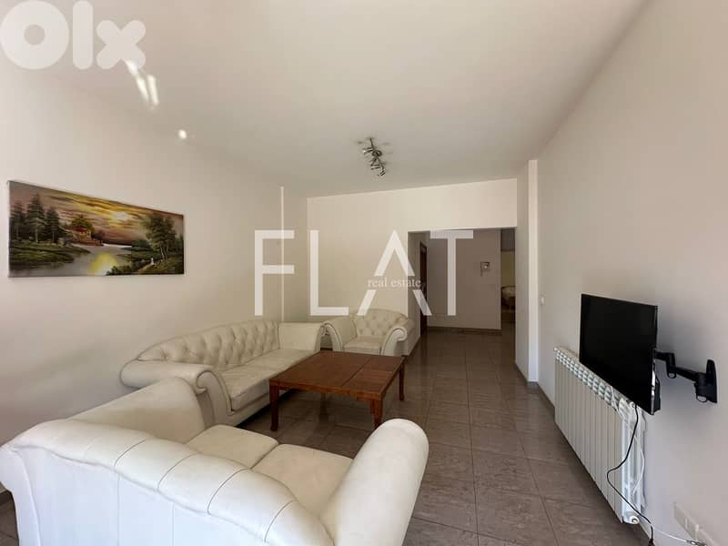 Furnished Apartment for Sale in Kornet chewhen شقة للبيع في قرنة شهوان 0