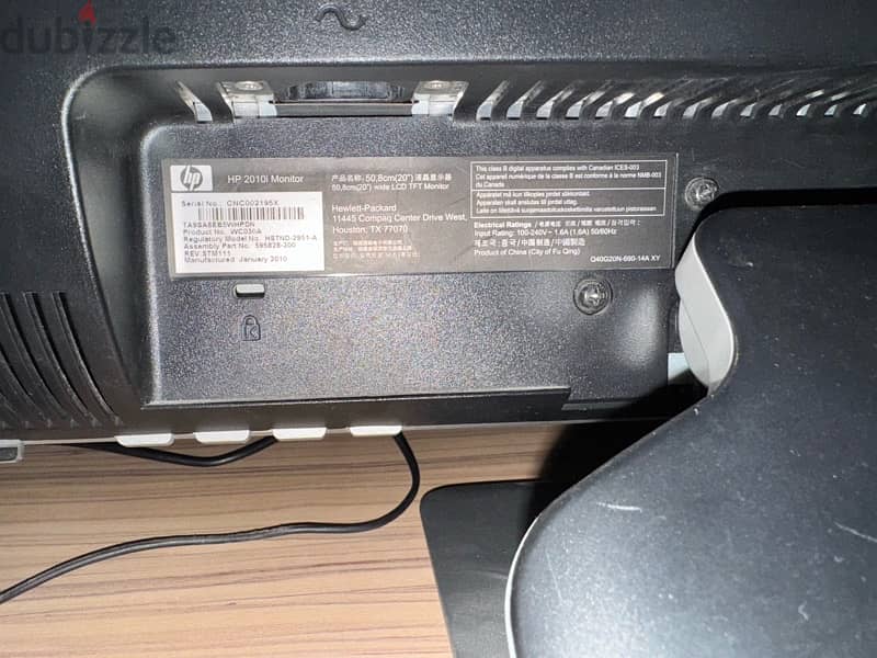 Samsung & HP 20 23 inch - NO HDMI ONLY VGA & DVI 5