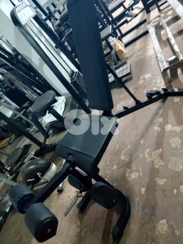 Leg extension leg curl Bench like new 03027072 GEO SPORT EQUIPMENT 0