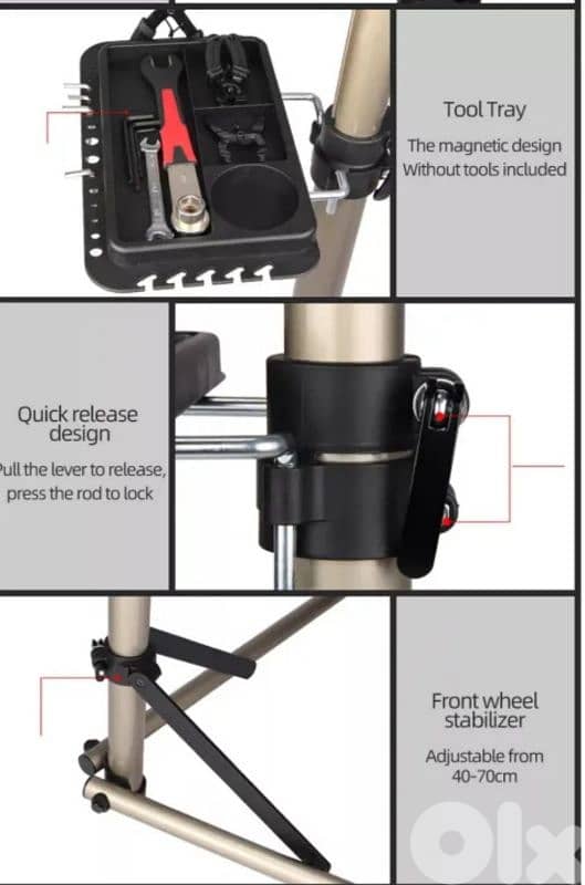 Roces Workstand RS-100 Apluminium Bicycle Repair Stand/ 4$ delivery 6