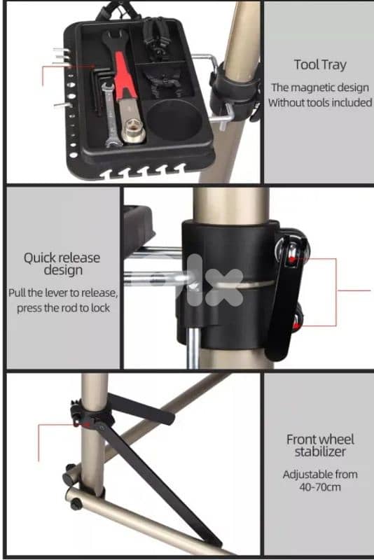Roces Workstand RS-100 Apluminium Bicycle Repair Stand/ 4$ delivery 13