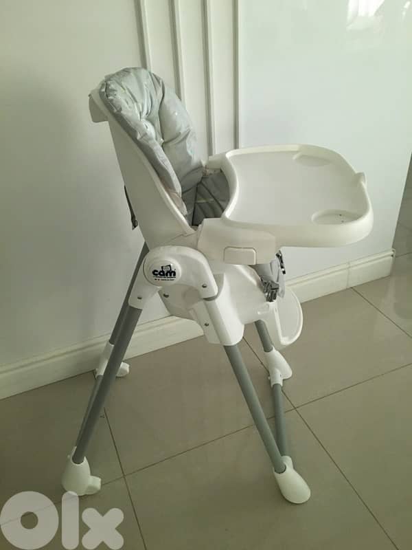 Newborn feeding high chair Grey Bunny (Cam/ mamas and papas) 1