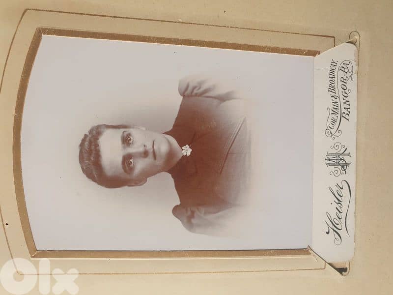 early 20th century memorial pictures in an album 6