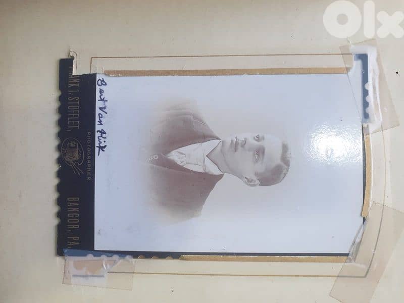 early 20th century memorial pictures in an album 14