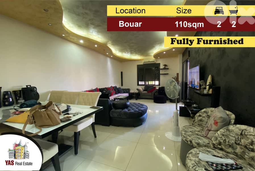 Bouar 110m2 | Fully Furnished | Mountain View | Mint Condition | RA | 0