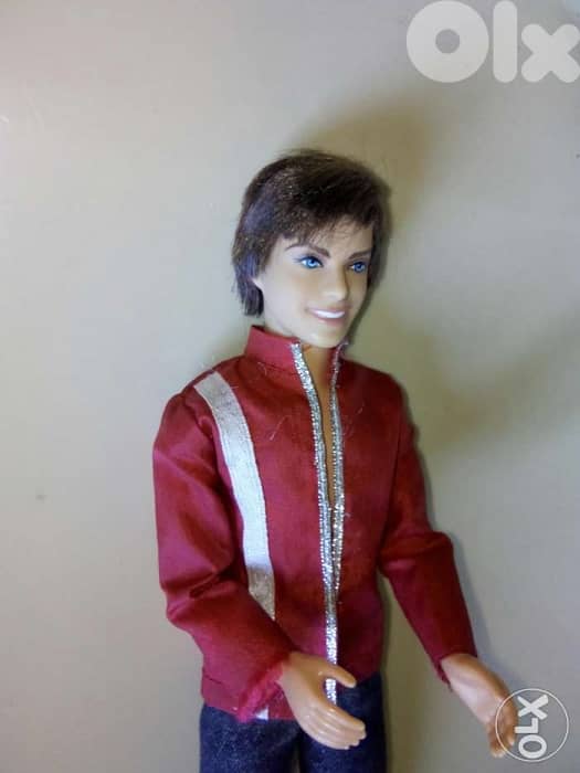 TROY- HIGH SCHOOL MUSICAL SINGING Disney2008 working mechanism doll=18 2