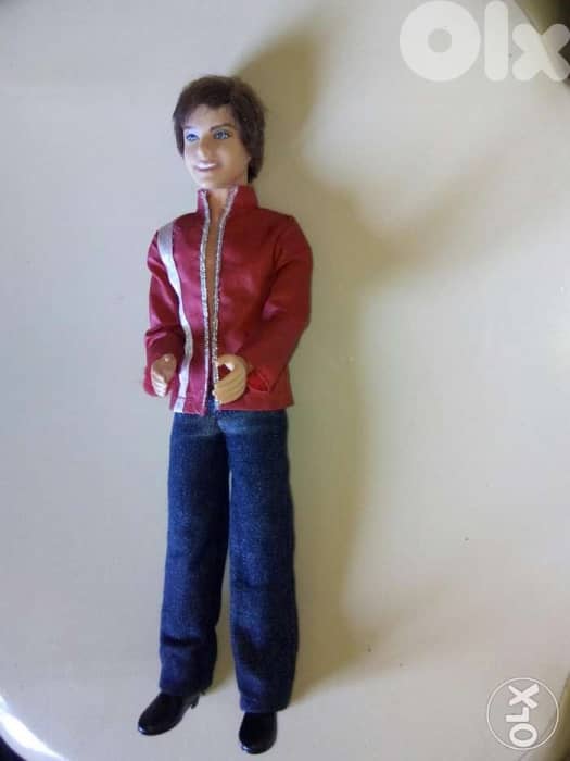 TROY- HIGH SCHOOL MUSICAL SINGING Disney2008 working mechanism doll=18 5