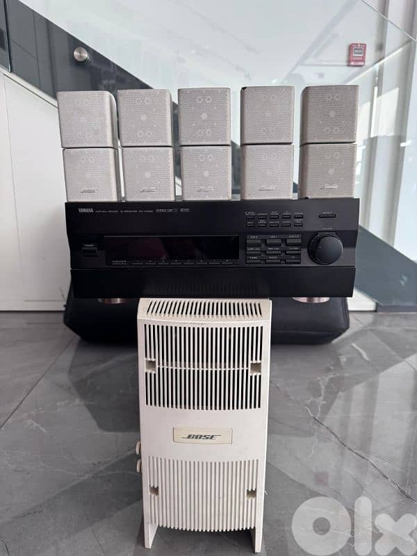 Bose Acoustimass 10 + Yamaha AV Receiver 0
