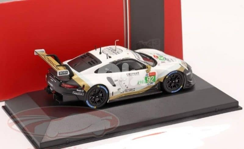 Porsche 911 RSR (Le Mans 24h 2019) diecast car model 1;43 4