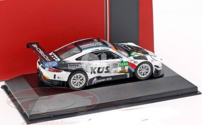 Porsche GT3 R (Nurburgring 2018) diecast car model 1;43. 4