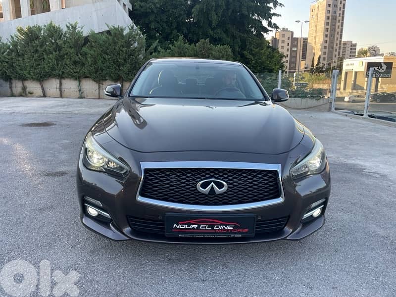 Infiniti Q 50 2.0 turbo model 2015 from rymco Lebanon !!! 0